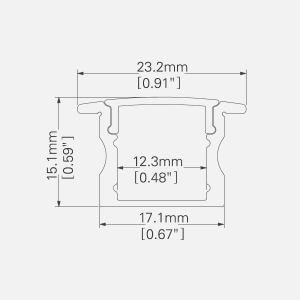 LED ALUMINUM Channel PS2315