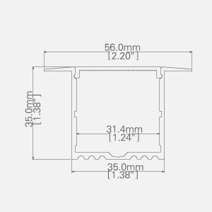 LED ALUMINUM Channel PS5635