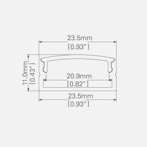 LED ALUMINUM Channel PS2410