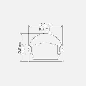 LED ALUMINUM Channel PS1708B