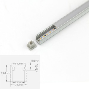 LED ALUMINUM PROFILE-PS0809 Aluminum Profile Kit