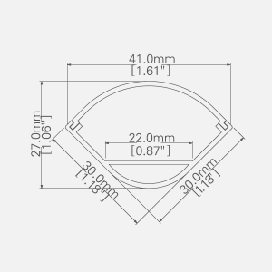 LED ALUMINUM Channel PS2727