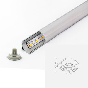 Perfil de aluminio LED PERFIL-PS1616 aluminio Kit