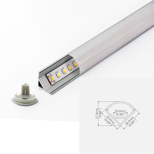 LED ALUMINUM PROFILE-PS1616 Aluminum Profile Kit Featured Image