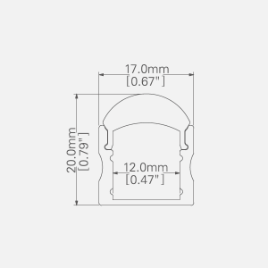 LED ALUMINUM Channel PS1775D